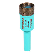 Коронка алмазная 20 мм Hilberg Scalpel HMS020 по керамограниту